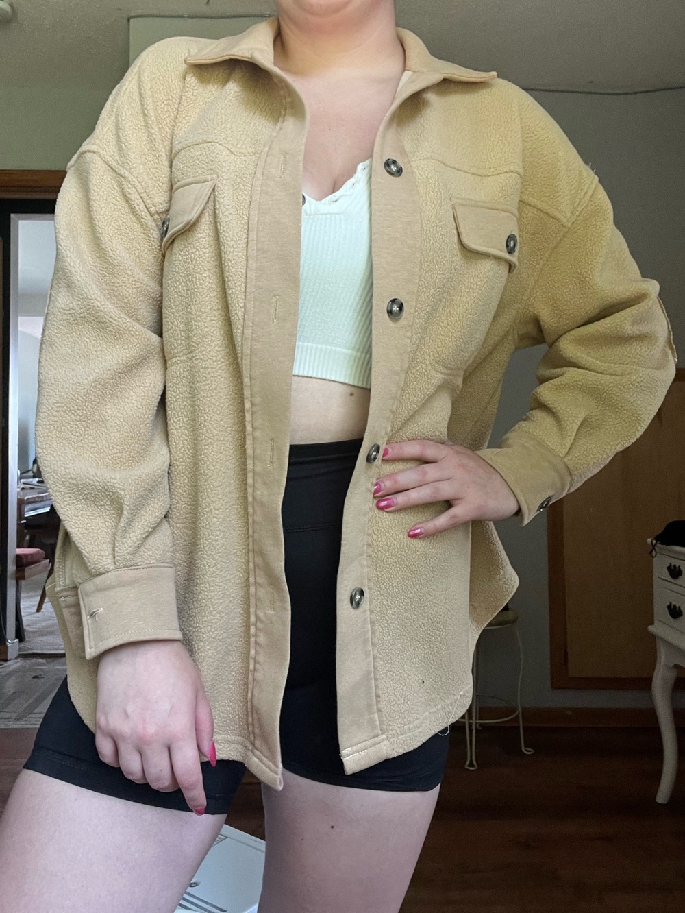 Loose Fit Shacket